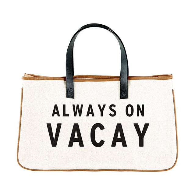 Santa Barbara Tote Always On Vacay Santa Barbara Canvas Tote