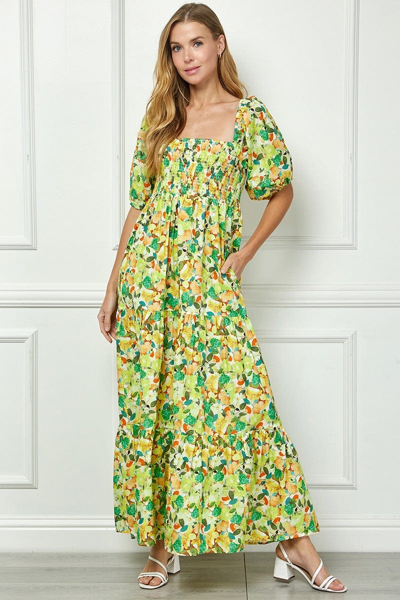 See and be Seen Dress Hadley Print Midi Dress