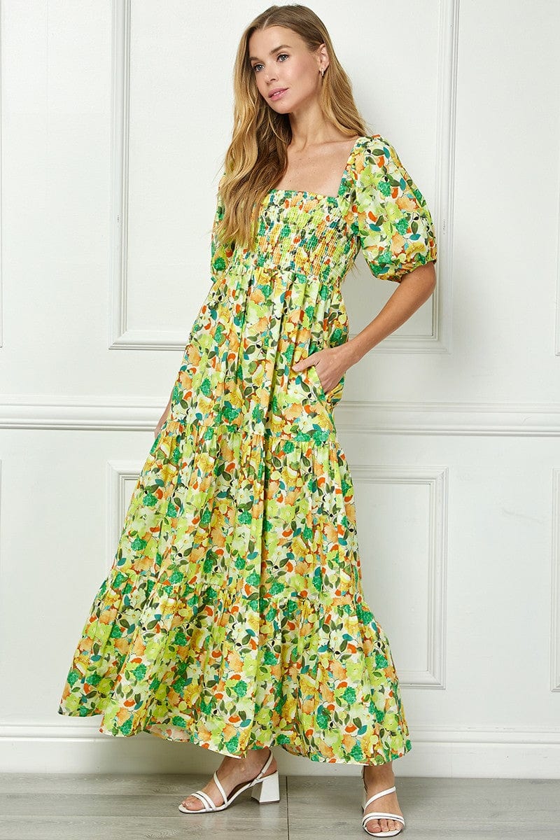 See and be Seen Dress Hadley Print Midi Dress