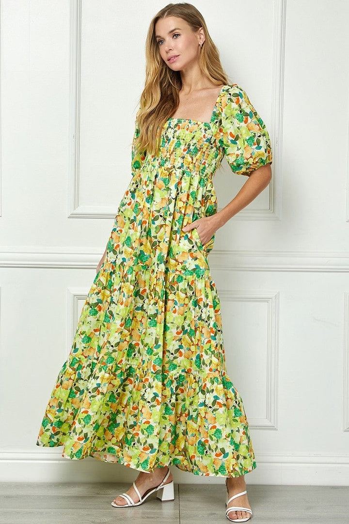 See and be Seen Dress Hadley Print Midi Dress