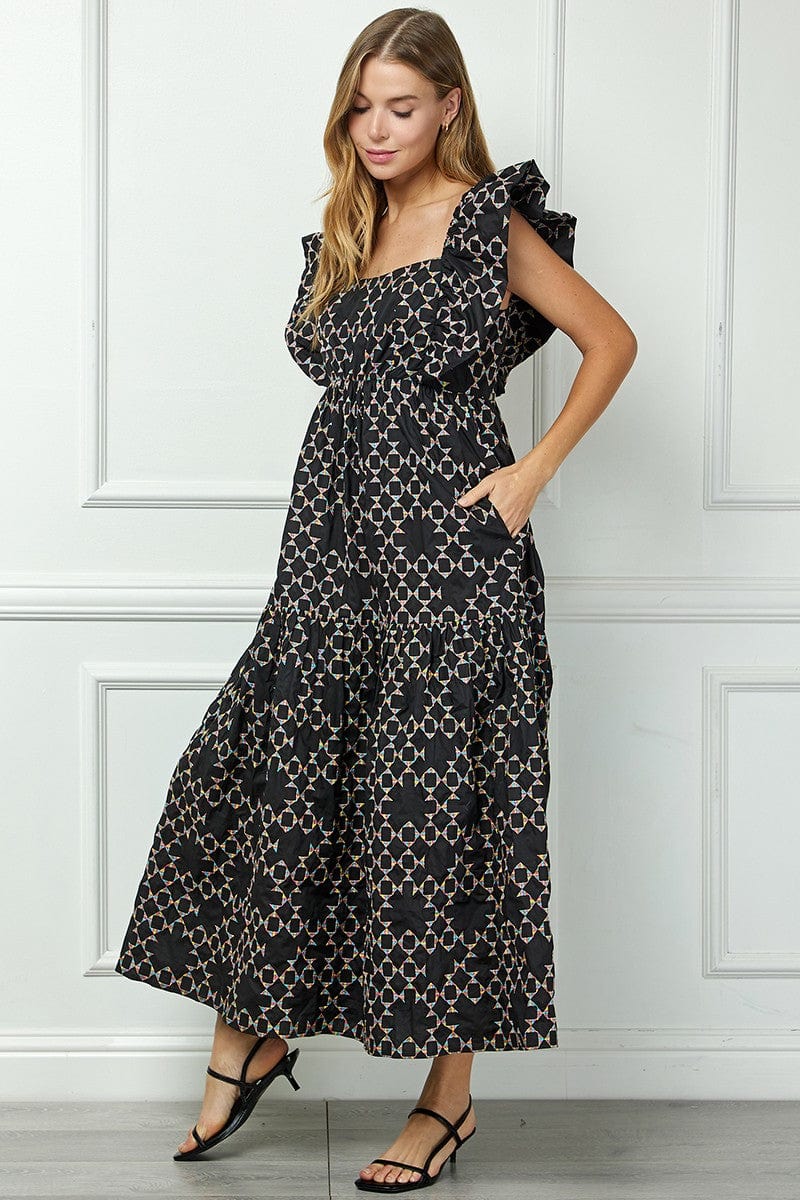 See and be Seen Dress Kennedy Embroidery Dress