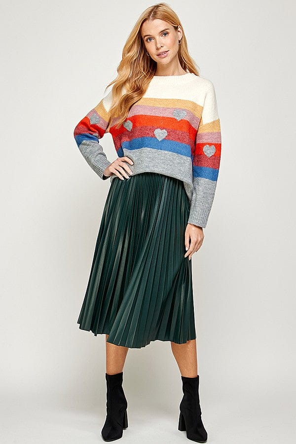 See and be Seen Skirt Marina Pleated Skirt