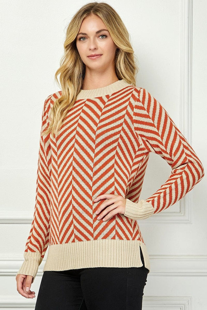 See and be Seen Sweater Jolene Chevron Sweater