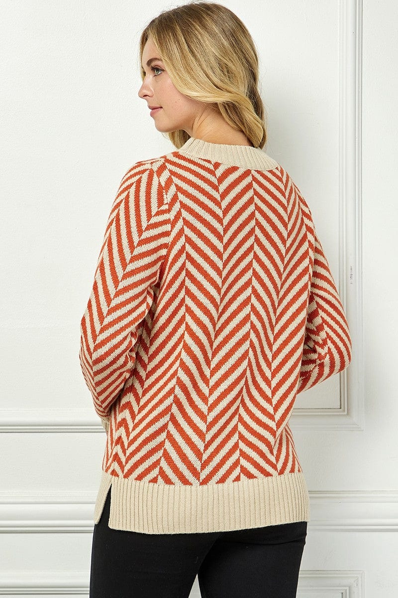 See and be Seen Sweater Jolene Chevron Sweater