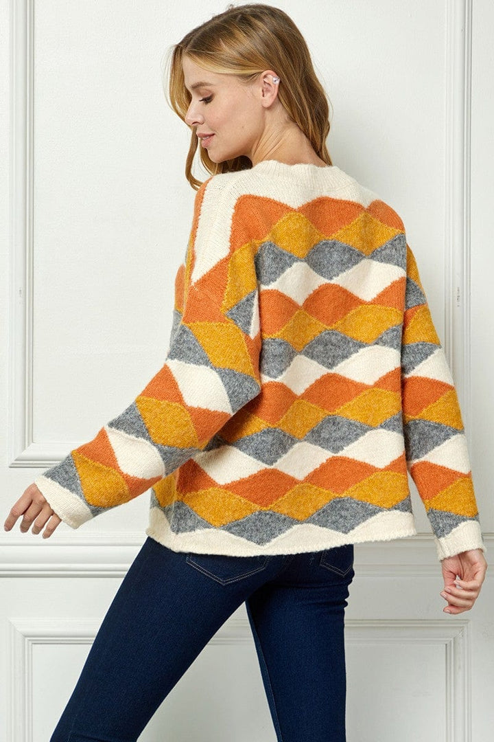 See and be Seen Sweater Yaretzi Diamond Sweater