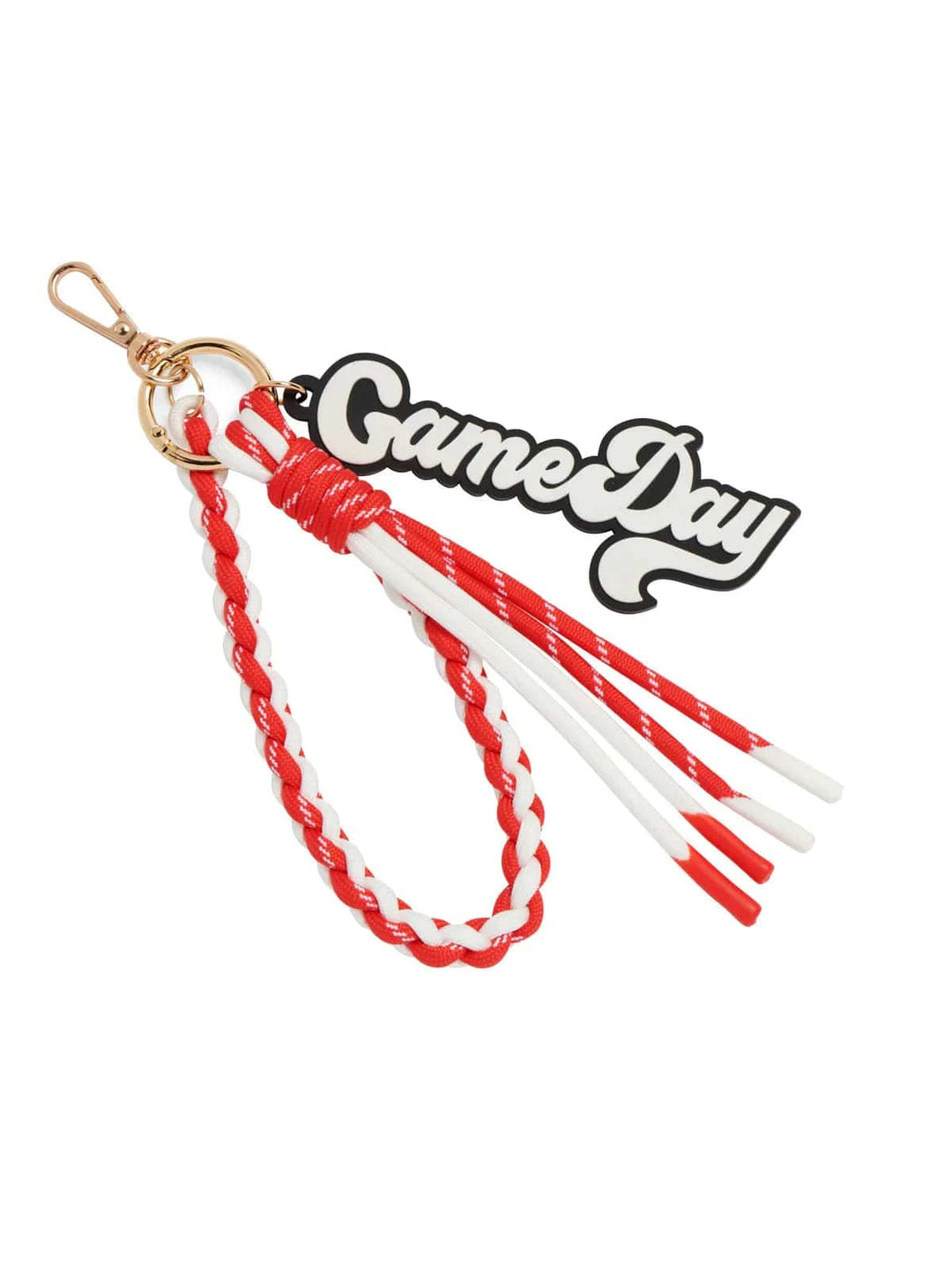 Shiraleah Charm Red Game Day Bag Charm/Key Ring