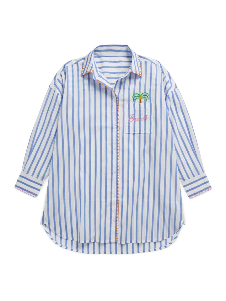 Shiraleah Cover Up Beach/Ocean Air Cover Up Shirt