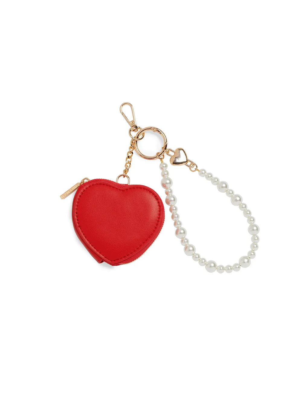 Shiraleah Gift Red Heart Pouch Bag Charm