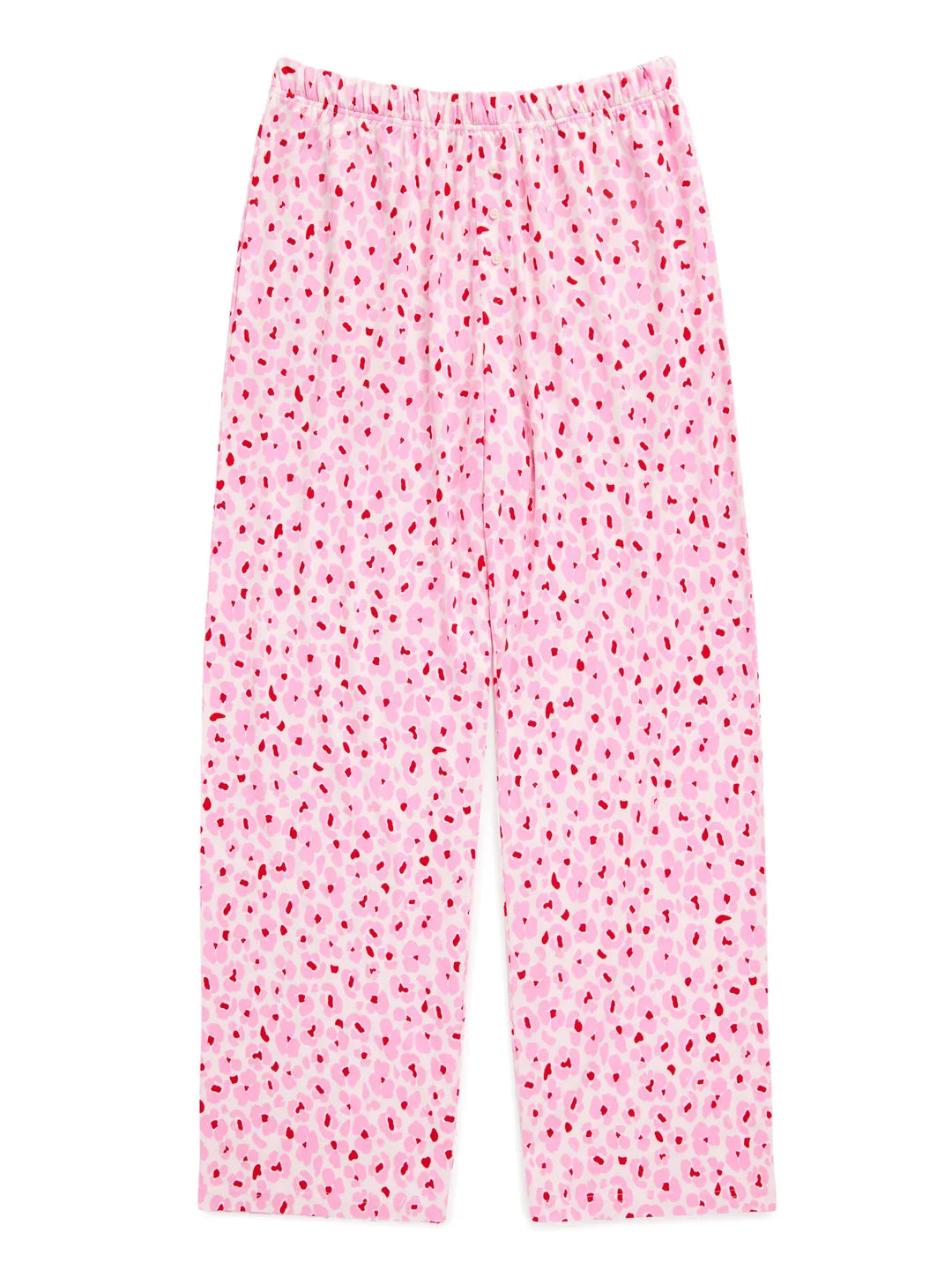 Shiraleah PJ Set Floral "Love" Ultra-Soft Jersey Knit PJ Set