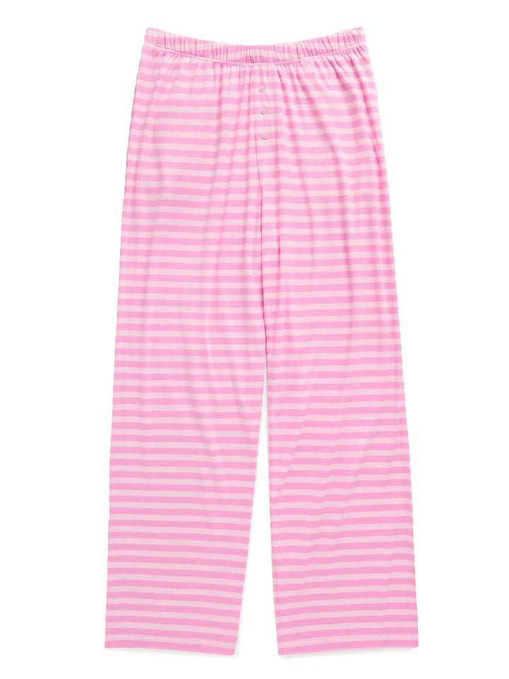 Shiraleah PJ Set Stripe Ultra-Soft Jersey Knit PJ Set