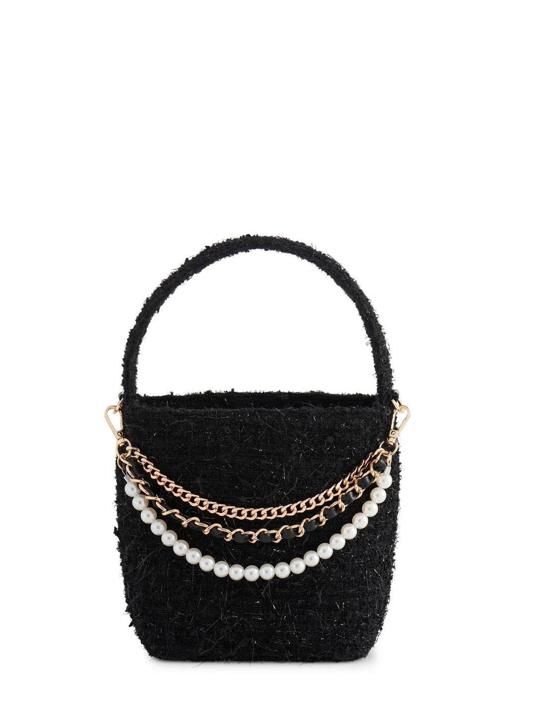 Shiraleah Purse Black Annie Top Handle Bucket Bag