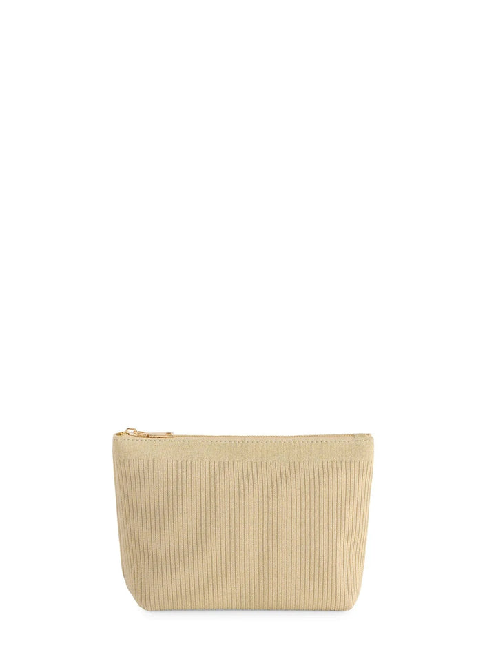 Shiraleah Purse Gold Robbie Zip Pouch