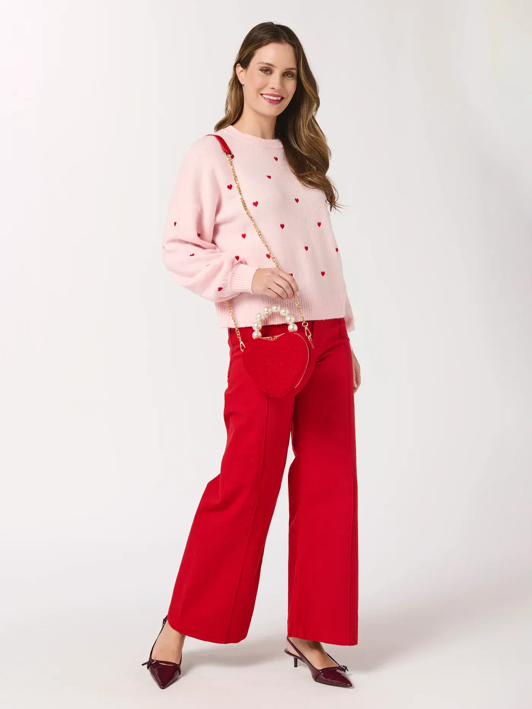 Shiraleah Purse Heart Top Handle Bag