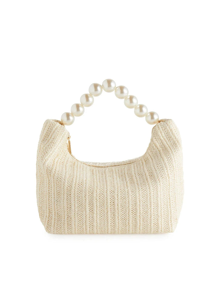 Shiraleah Purse Ivory Alys Top Handle Bag