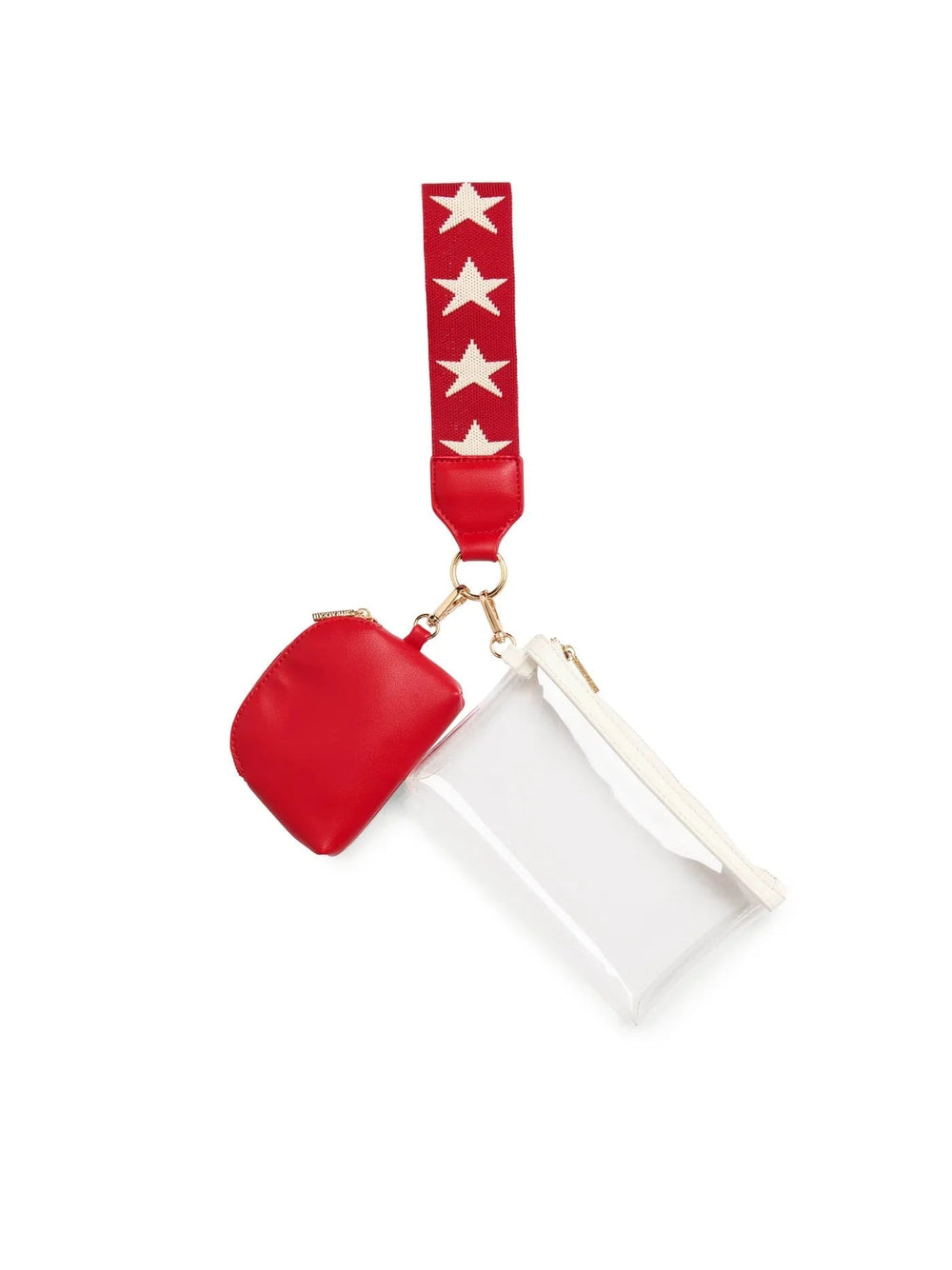 Shiraleah Purse Red Taylor Mini Wristlet
