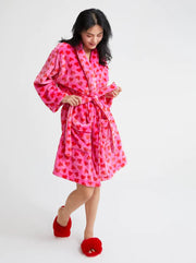 Shiraleah Robe Pink / S/M Hearts Robe