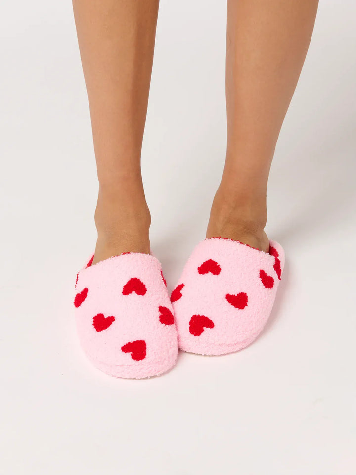 Shiraleah Slippers Hearts Slippers