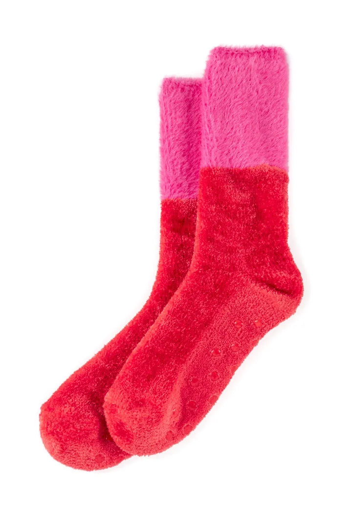Shiraleah Socks Red Amarie Socks