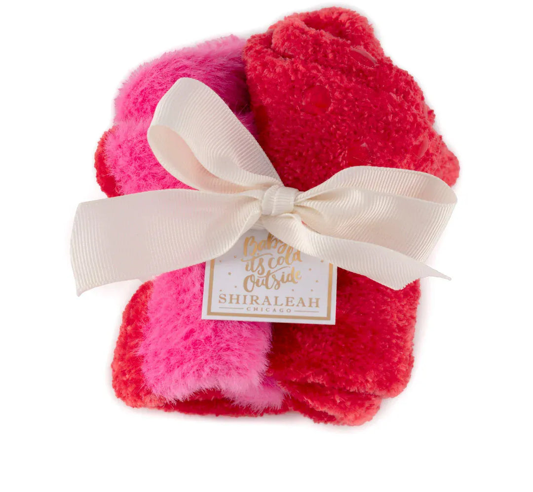 Shiraleah Socks Red Amarie Socks