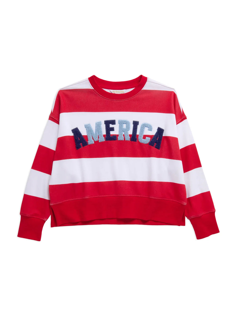 Shiraleah Sweatshirt America Rugby Stripe Sweatshirt