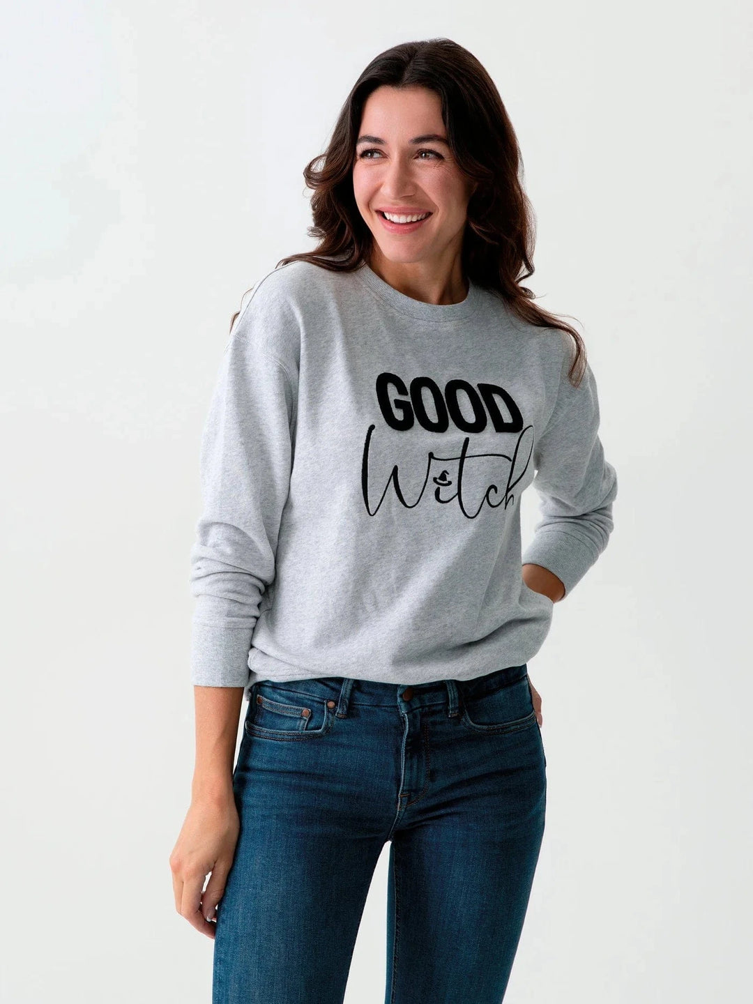 Shiraleah Sweatshirt Good Witch Sweatshirt