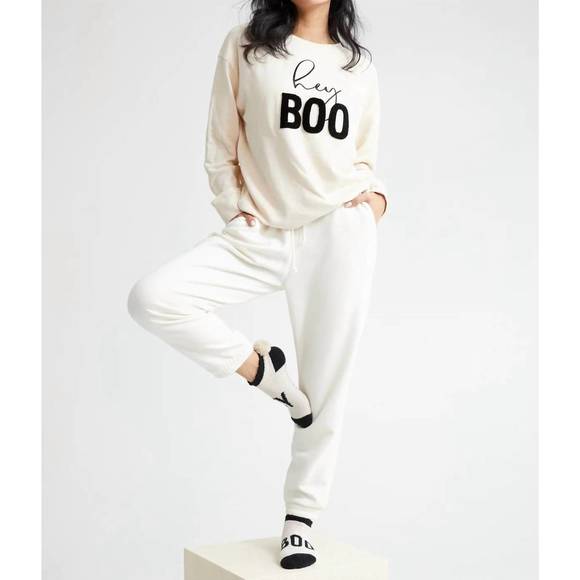 Shiraleah Sweatshirt Hey Boo Sweatshirt