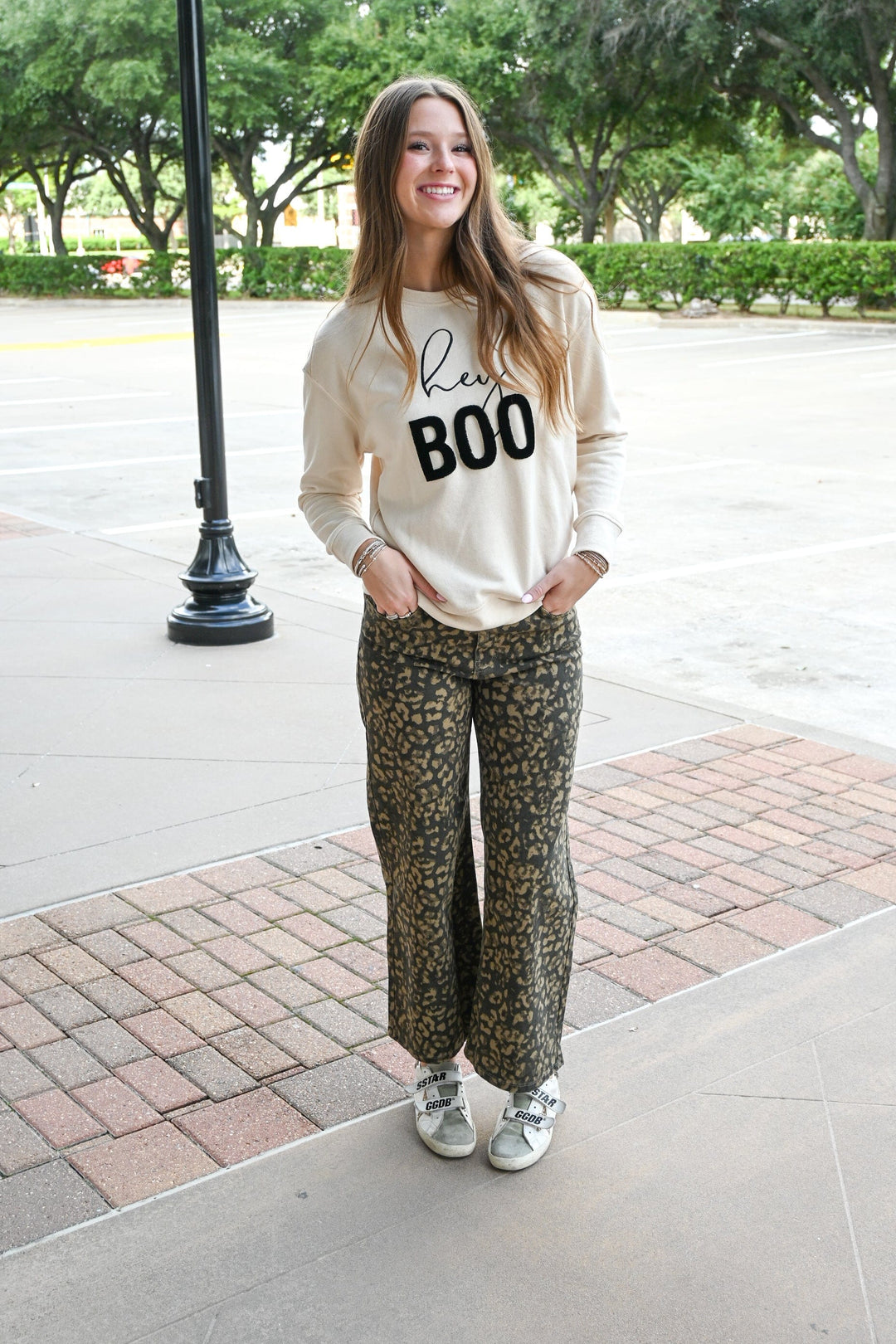 Shiraleah Sweatshirt Hey Boo Sweatshirt