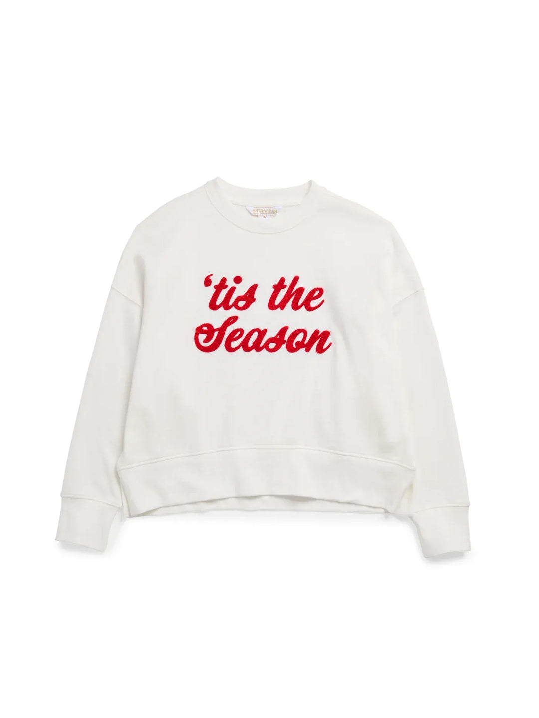 Shiraleah Sweatshirt Tis The Season/Fa La La Relaxed Sweatshirt