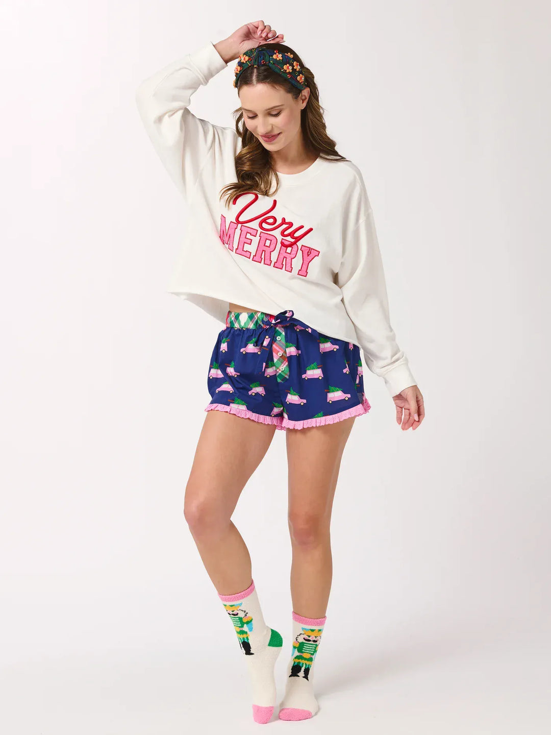 Shiraleah Sweatshirt Very Merry Lounge Sweatshirt