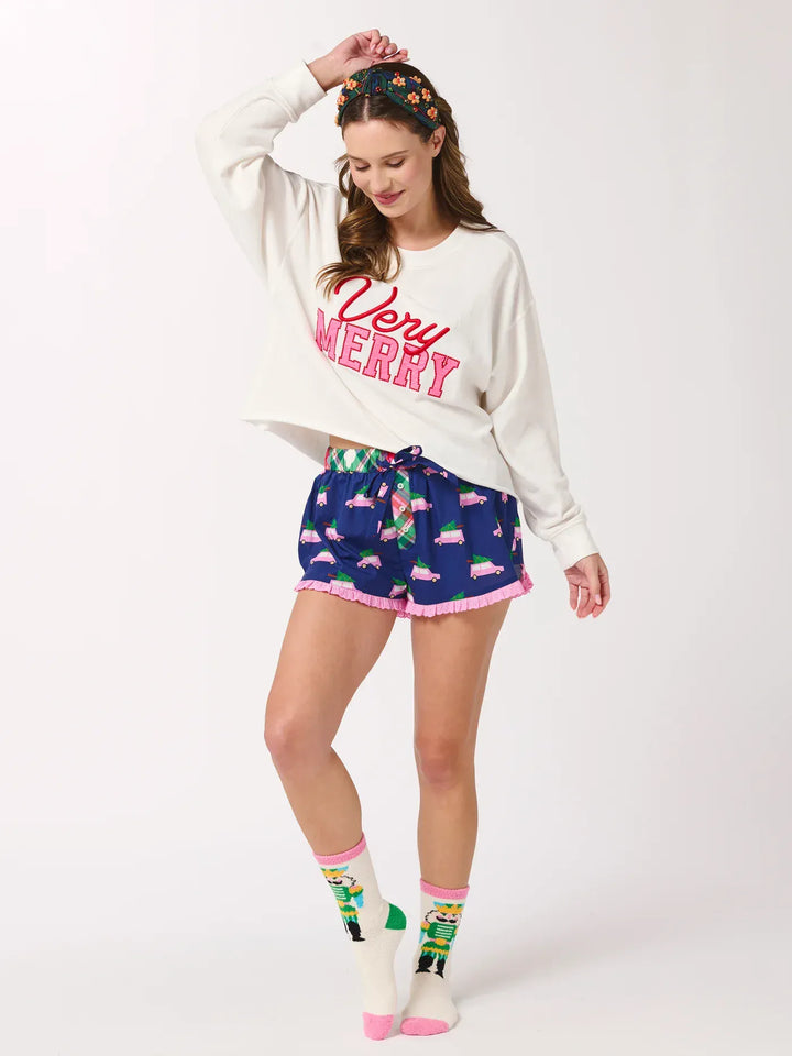 Shiraleah Sweatshirt Very Merry Lounge Sweatshirt