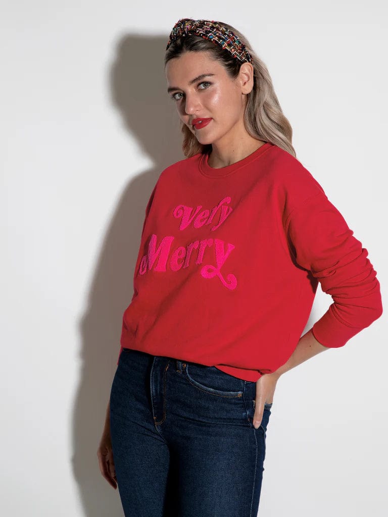 Shiraleah Sweatshirt Very Merry Sweatshirt