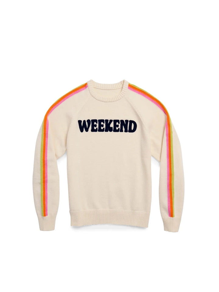 Shiraleah Sweatshirt Weekend Color Stripe Sweater