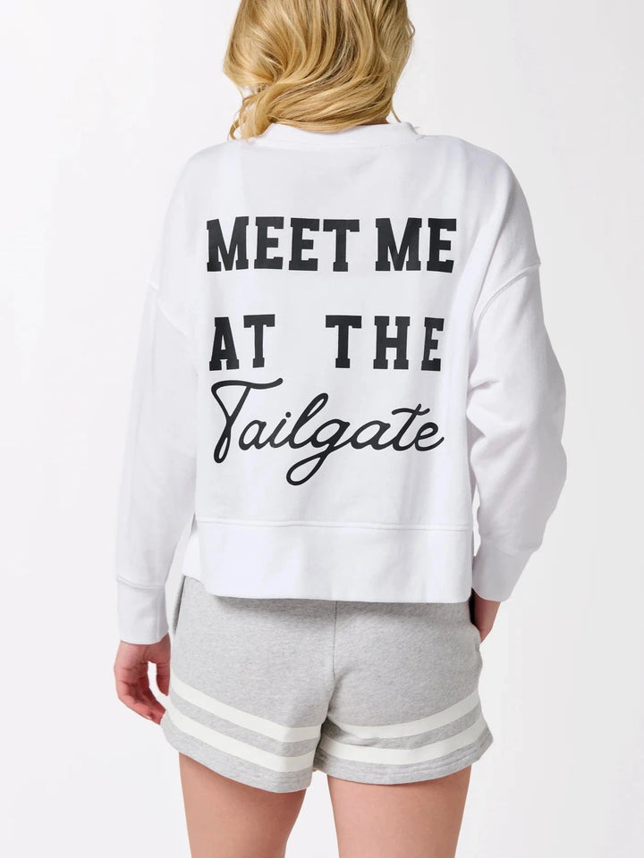 Shiraleah Sweatshirt White / S Tailgate Relaxed Sweatshirt
