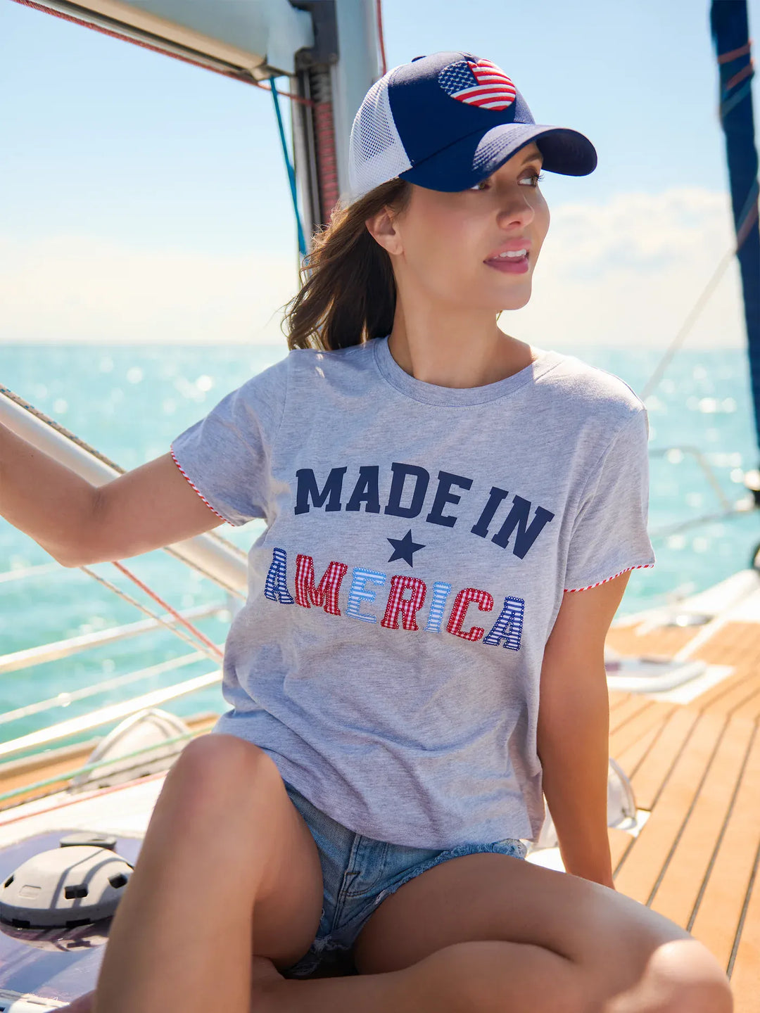 Shiraleah Tee Made In America Relaxed Tee