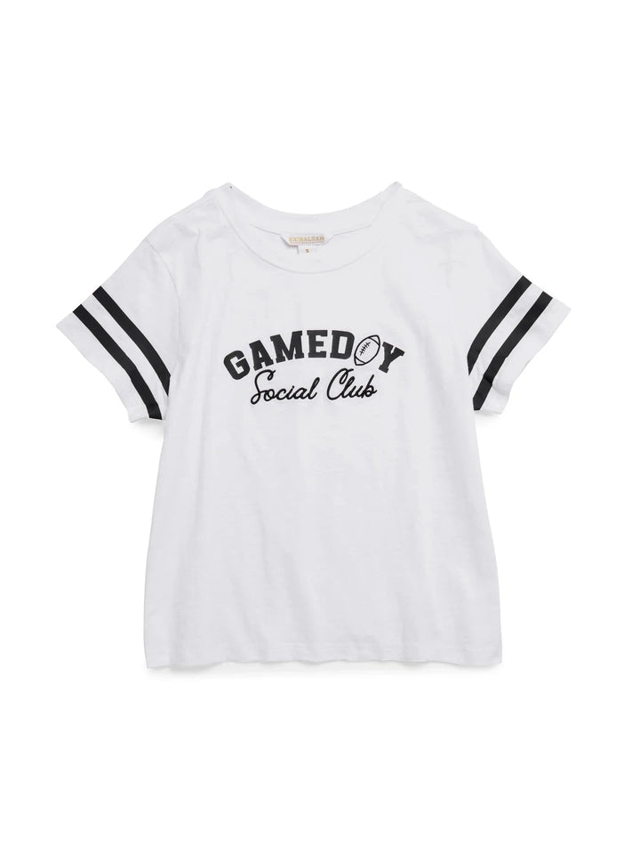Shiraleah Tee White / S Game Day Relaxed Tee