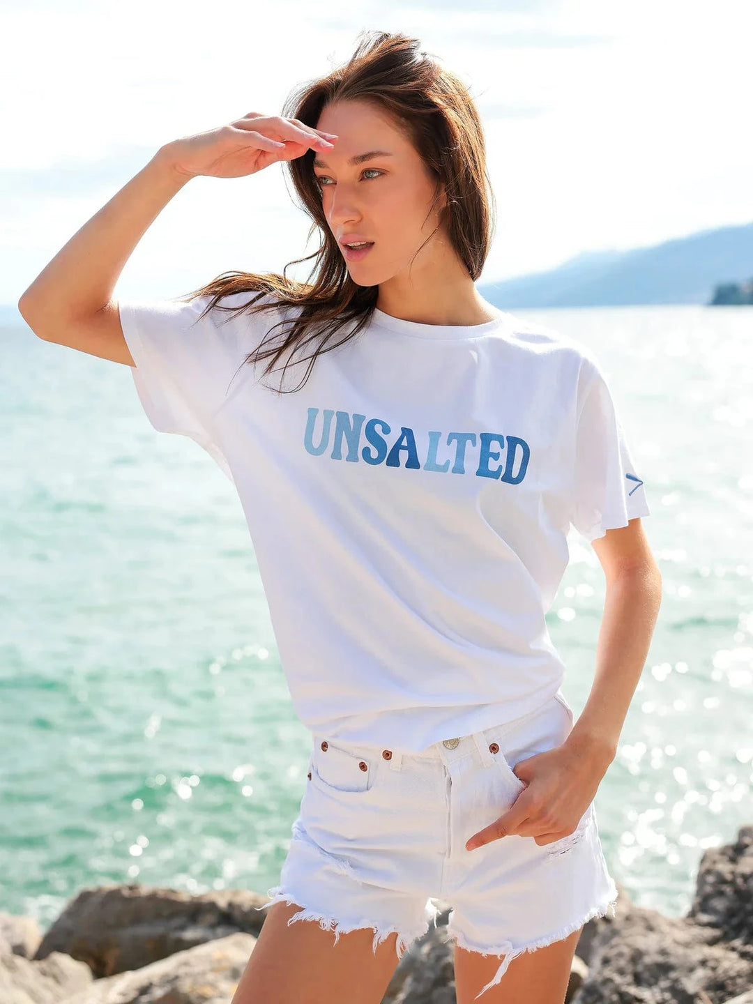 Shiraleah Tee White / S Unsalted T-Shirt