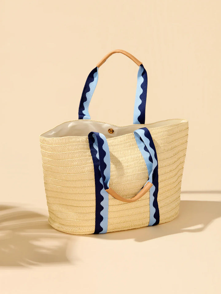 Shiraleah Tote Blue Marbella Tote