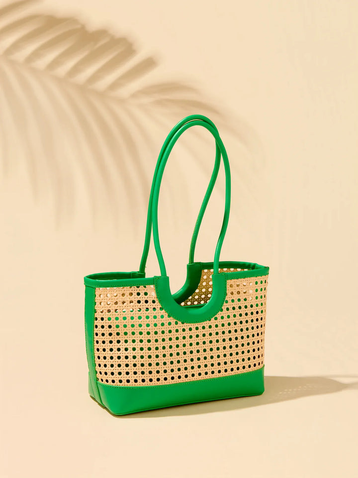 Shiraleah Tote Green Lyra Mini Tote