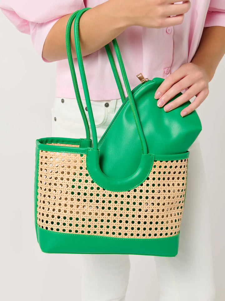 Shiraleah Tote Green Lyra Mini Tote