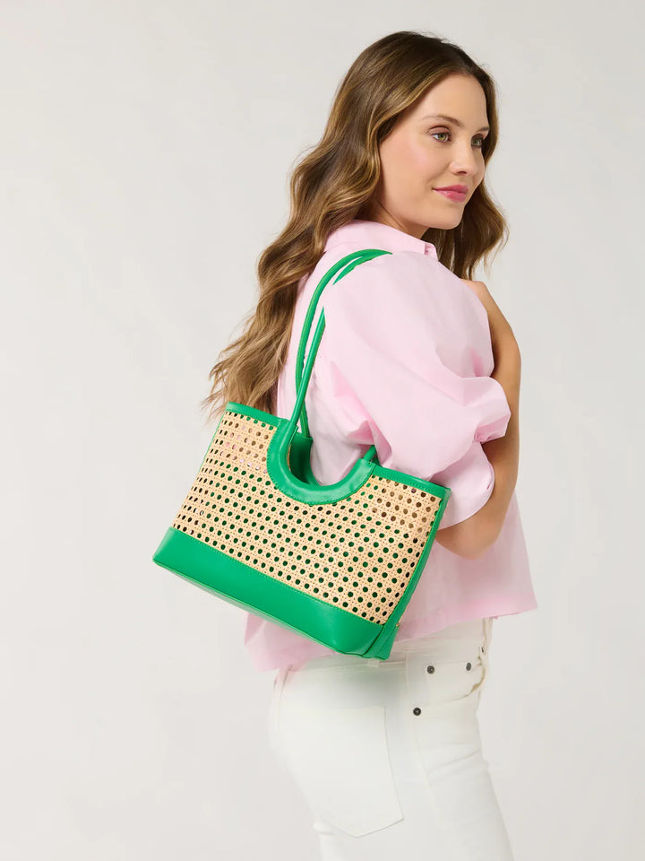 Shiraleah Tote Green Lyra Mini Tote