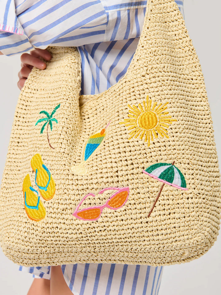 Shiraleah Tote Natural Cabana Slouchy Tote