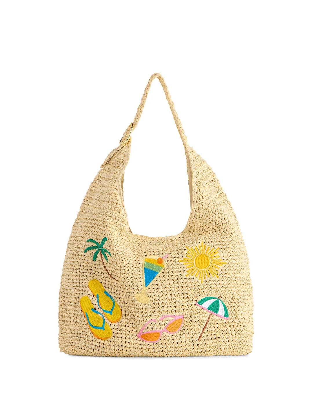 Shiraleah Tote Natural Cabana Slouchy Tote
