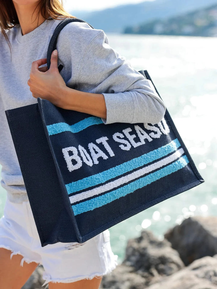 Shiraleah Tote Navy Boat Season Bag