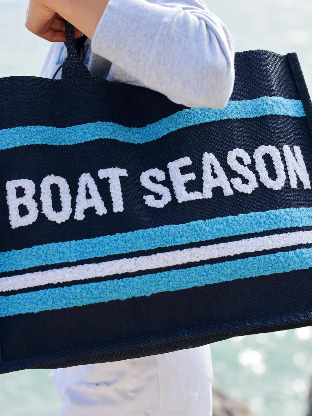 Shiraleah Tote Navy Boat Season Bag