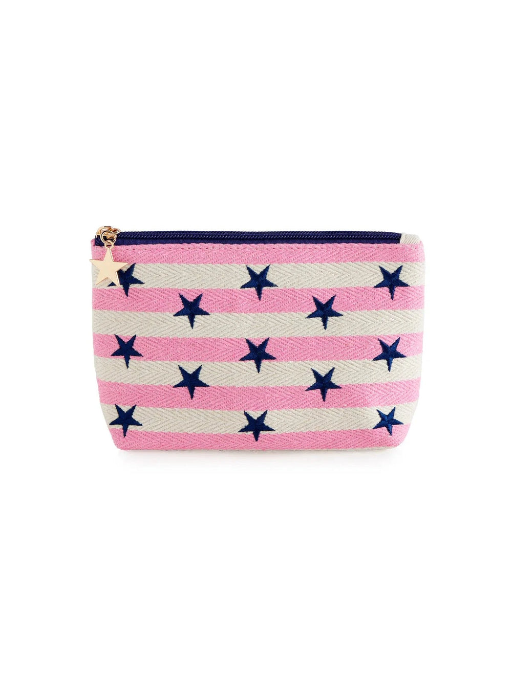 Shiraleah Tote Pink Morgan Stars Small Zip Pouch