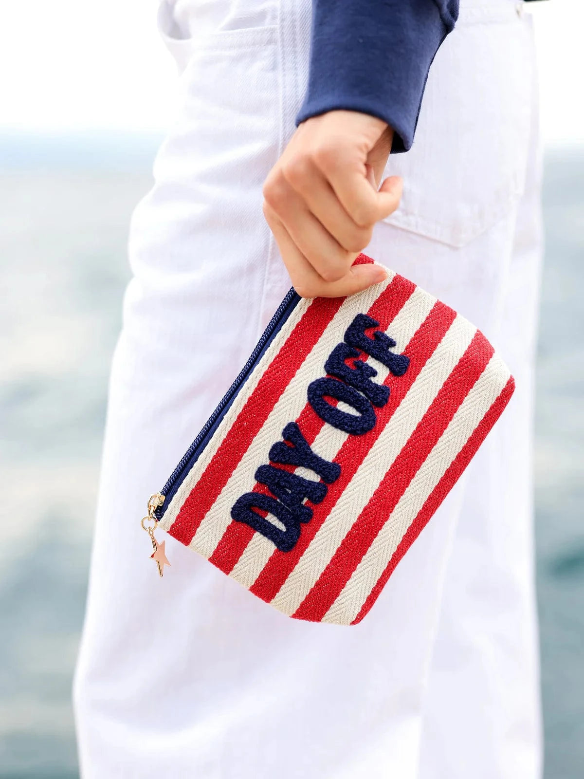 Shiraleah Morgan "Day Off" Small Zip Pouch - Thumbnail 3