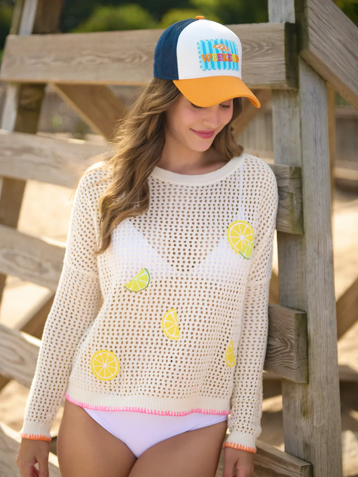 Shiraleah Trucker Hats Multi Weekend Trucker Hat