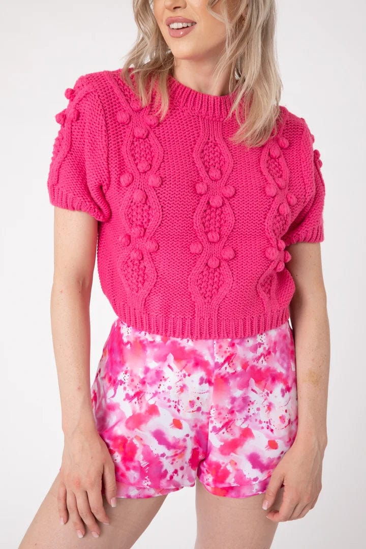 Sincerely Ours Sweater Fuchsia / XS Selfie Sweater