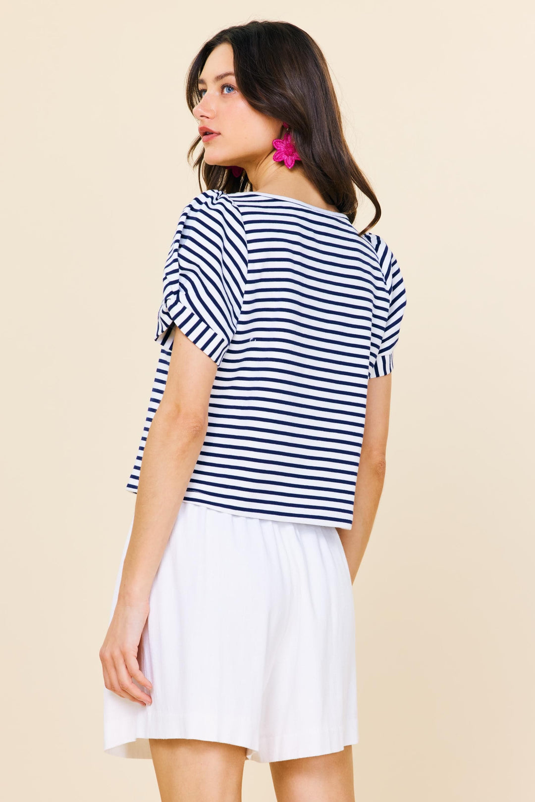 Skies Are Blue Top Aitana Stripe Top
