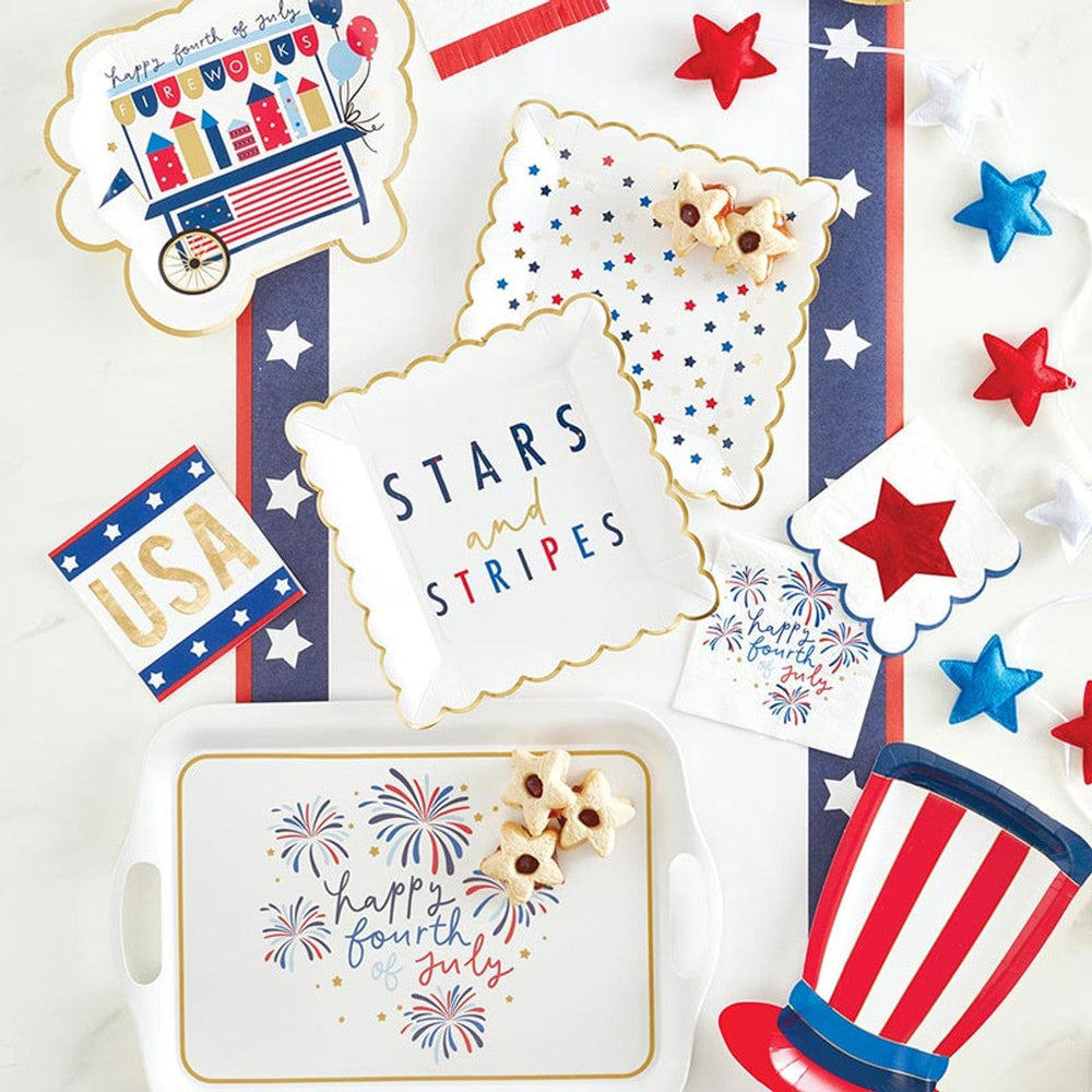 Slant Collections Decor USA Napkins